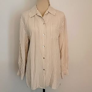 Valerie Steven's Pure Silk Shirt in Medium
